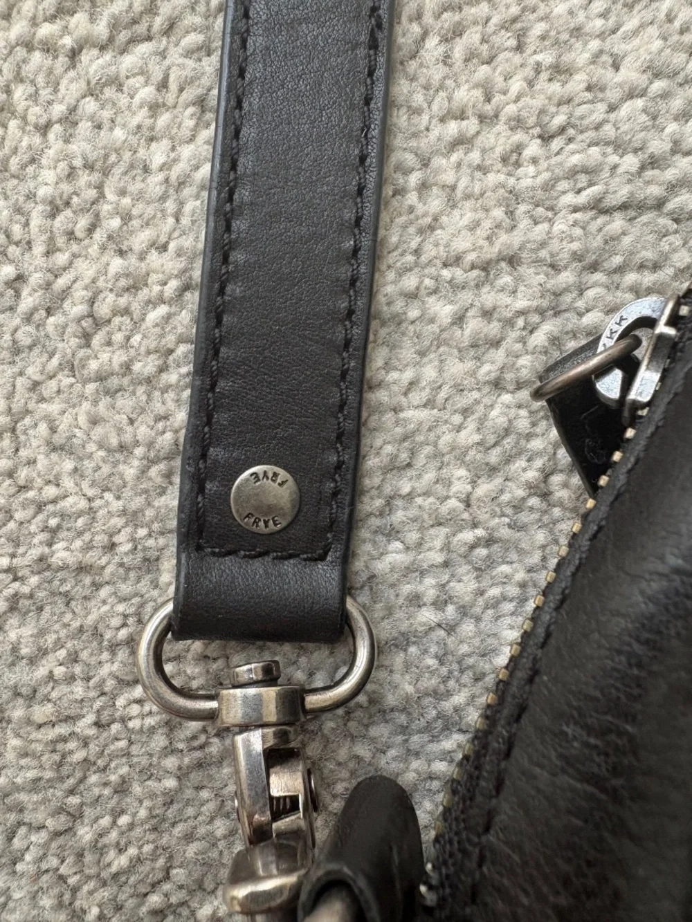 Frye Italian Leather briefcase - Pristine Condition - Black